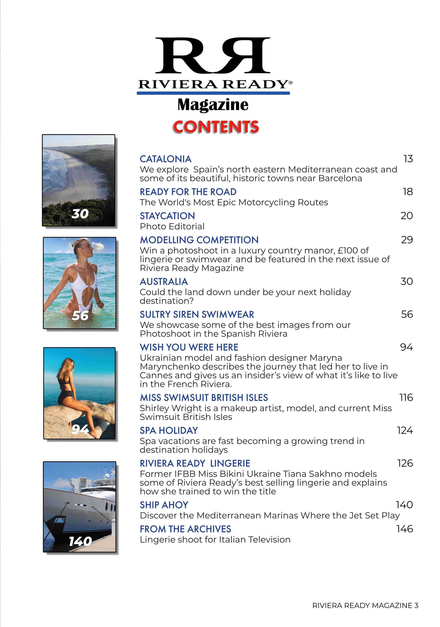 Riviera Ready Magazine SUMMER 23 ISSUE - PRINT COPY